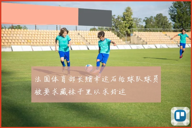 法国体育部长赠幸运石给球队球员被要求藏袜子里以求好运